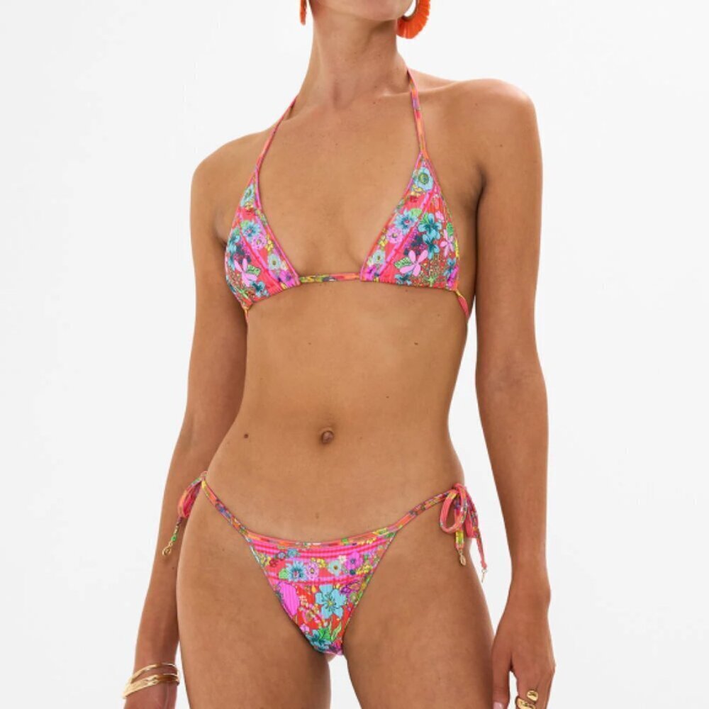 Camilla "Windmills And Wildflowers" 2-Pc Bikini Swimsuit Set, Multicolor